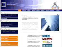 Tablet Screenshot of cohispania.com